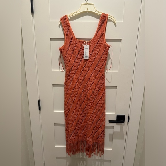 Seafolly Marrakesh Cover Up - Cinnamon SZ Medium - Picture 7 of 9
